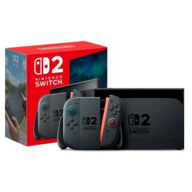 Imagem de Console Nintendo Switch 2 Portátil 256gb Tela 7,9" Preto