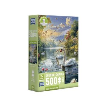 Imagem de Quebra-Cabeça 500 Peças Nano Lago dos Cisnes - Toyster
