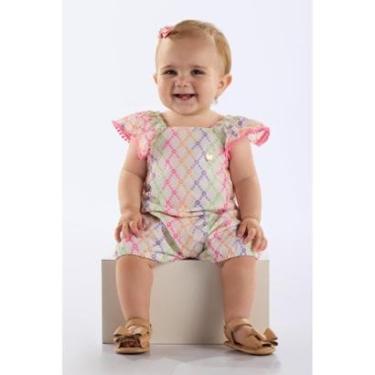 Imagem de Macaquinho em Laise para Bebê Menina Up Baby-Feminino