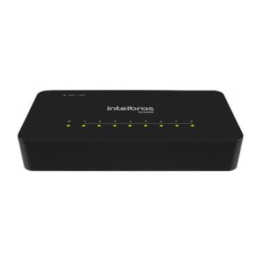 Imagem de Switch nao gerenciavel fast ethernet 8 portas s1108f - Intelbras