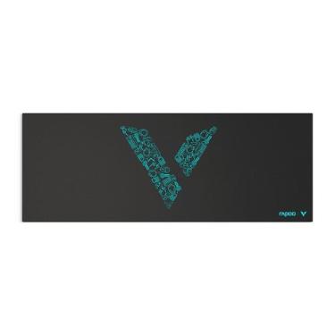 Imagem de Mousepad Gamer Rapoo com Superfície Têxtil de Alta Precisão, Base Anti