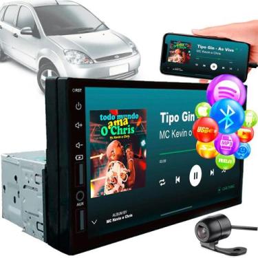 Imagem de Central Multimídia Usb Mp5 Player 7 Pol 1 Din Ford Fiesta - First Opti