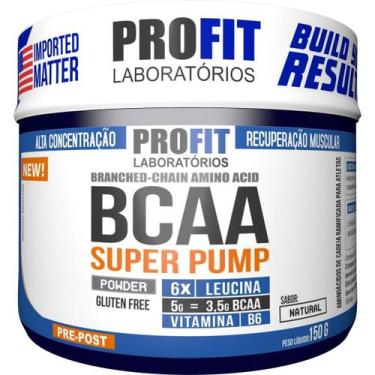 Imagem de Bcaa Super Pump Powder 6:1:1 - 150g Natural - ProFit - PROFIT LABORATÓ