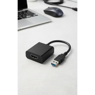 Imagem de 2x Conversor USB 3.0 p/ HDMI 1080p: Expanda Sua Tela Fácil! - Congratu
