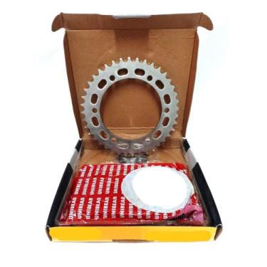 Imagem de Kit relação transmissão falcon nx4 nx-4 falcon 400 nx 400i - 0213 - ZM