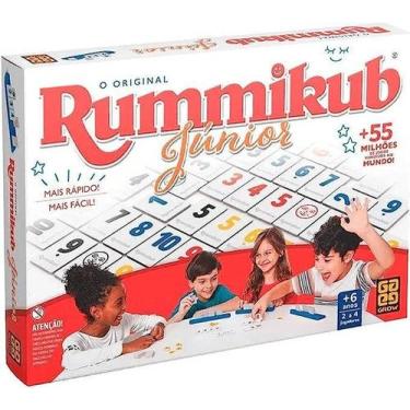 Imagem de Jogo Rummikub Júnior Ref. 3513 Jogo Rummikub Junior Ref. 3513 - Grow