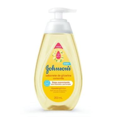 Imagem de Sabonete Líquido Johnsons Baby Glicerina Camomila 200ml