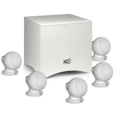 Imagem de Sistema de Som Home Cinema 5.1 Cabasse Alcyone 3 com Subwoofer Ativo de 100W RMS + Caix...