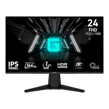 Imagem de Monitor Gamer MSI 24", Full HD, 144Hz, 1ms, IPS, FreeSync, HDR Ready, 