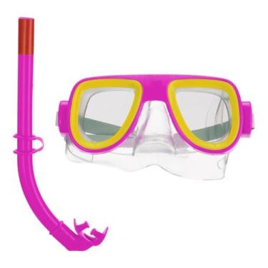 Imagem de Kit Mergulho Infanto Juvenil Mascára de Mergulho e Snorkel - Art Spor,