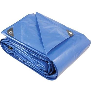 Imagem de Lona Azul 7x8 Fácil Fixação Alta Durabilidade Reforçada Bestfer