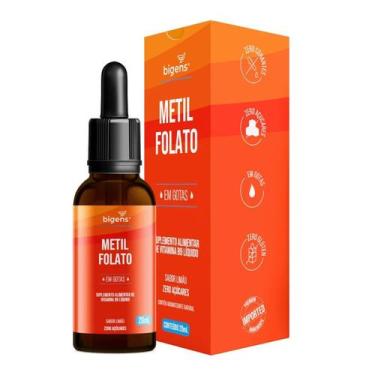 Imagem de Metil Folato Gotas - 20ml Limão - Bigens
