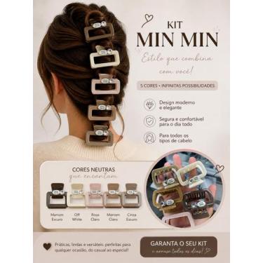 Imagem de KIT Presilha de Cabelo Feminina Luxo - IMPORT, 01