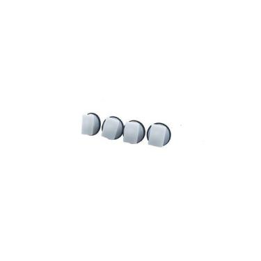 Imagem de Grampo Retentor Presilha Branco Pino Rebite Pecas Onix prisma agile as
