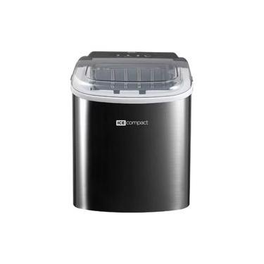 Imagem de Máquina de Gelo Eos EMG06P 12kg Reservatório 1,2L Inox All Black 110V