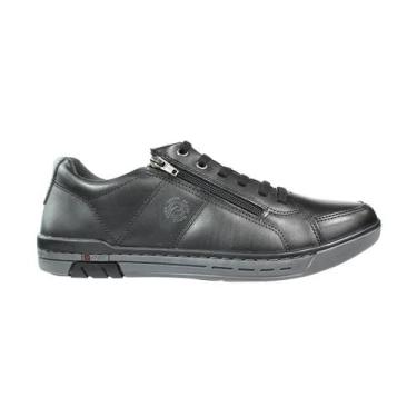 Imagem de Sapatênis Pegada 119313-04 Stretch - Preto/Washed Carbono Tamanho:39Co