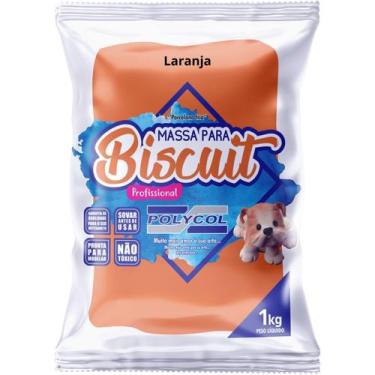 Imagem de Massa para Biscuit Polycol Profissional 1kg  Pronta para Modelar, Não 