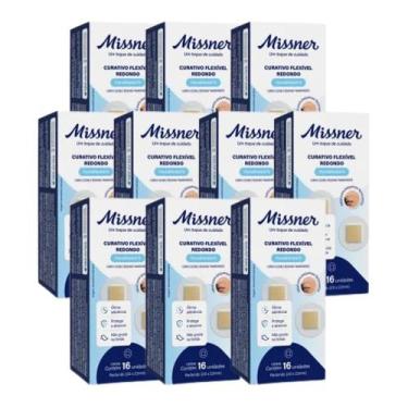 Imagem de Curativo Transparente Redondo Perfurado (MISSNER) - 10 Caixas
