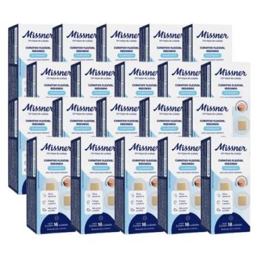 Imagem de Curativo Transparente Redondo Perfurado (MISSNER) - 20 Caixas