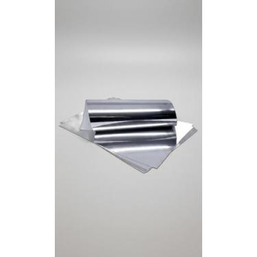 Imagem de Papel Laminado Prata A4 250g 100 Folhas - Congratulations Store