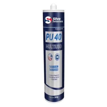 Imagem de SELANTE PU 40 MULTIUSO PRETO 360g - SILVA SELANTES