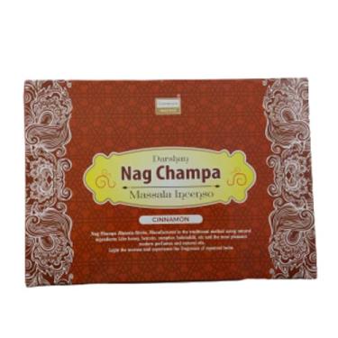 Imagem de Incenso Indiano Darshan Nag Champa Cinnamon 6cx
