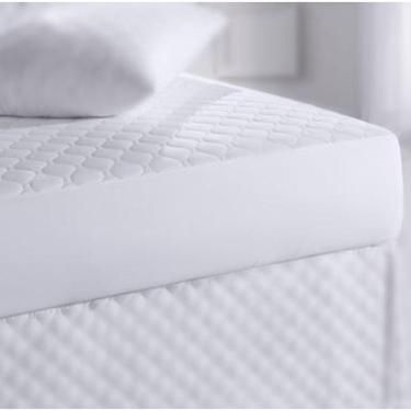 Imagem de Protetor de Colchão Solteiro Altenburg com elástico Impermeável Boulevard Branco