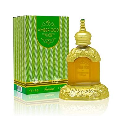 Imagem de Âmbar Ood para homens e mulheres (unisex) CPO - Concentrada Perfume Oil (Attar) 14 ML (0,47 oz) | Perfume Arabian Oil | Oud essencial com perfumado Musk e quente notas de âmbar | óleo Attar árabe, Ittar | por Perfumes Rasasi