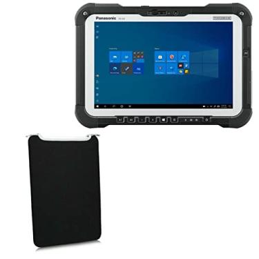 Imagem de Capa BoxWave compatível com Panasonic Toughbook G2 (capa por BoxWave) - SlipSuit, capa protetora de neoprene fina macia para Panasonic Toughbook G2 - Preto Jet