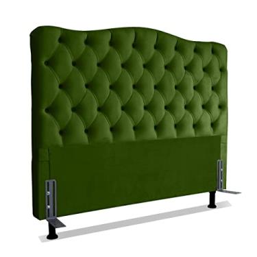 Imagem de Cabeceira Para Cama Box Queen 1,6 M Realeza (Suede Verde Musgo)