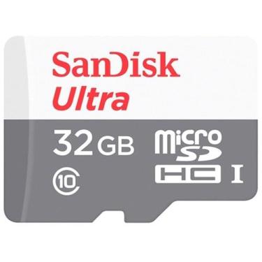 Imagem de Cartão De Memoria 32Gb Micro Sd Cl10 98Mb/S Ultra Plus Sdsquar Sandisk