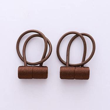 Imagem de Cinta de cortina de fivela magnética cilíndrica simples criativa fivela magnética fivela magnética cortina tiebacks suportes de cortina, T13,2 PCS