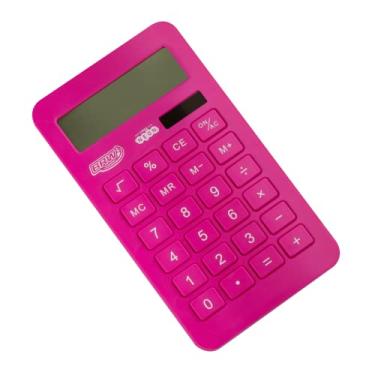 Imagem de Calculadora Grande 10 Dígitos Neon Rosa, BRW