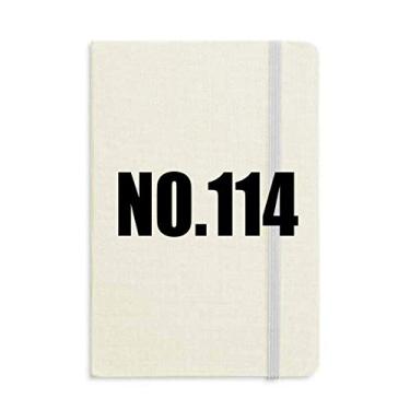 Imagem de Lucky No.114 Número Nome Notebook Capa Rígida Diário Clássico A5 Presente