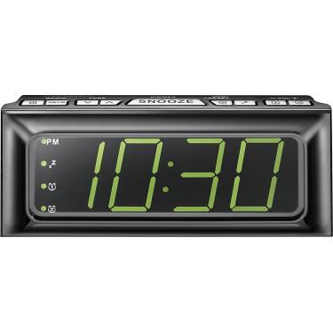 Imagem de Despertador Despertador Insignia - AM/FM Dual-Alarm Clock - Preto NS-CLOPP2