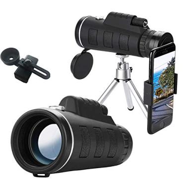 Imagem de Telescópio monocular 50x60 HD Materiais ópticos de alta qualidade Monocular potente de longo alcance Máx. 9500m para acampamento esportivo ao ar livre