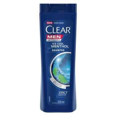 Imagem de Shampoo Clear Men 200ml Ice Cool Menthol - C7406