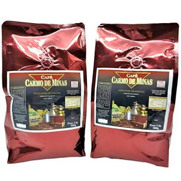 Imagem de Café Especial Carmo de Minas Moído Kit 2 X 500g Ruby