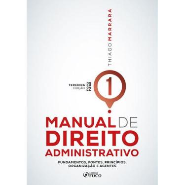Imagem de Livro - Manual De Direito Administrativo - Volume 1 - 3ª Ed - 2022