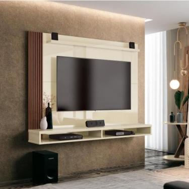 Imagem de Painel Home Para Tv Até 47 Polegadas Dijon Off White E Nature 140cm -