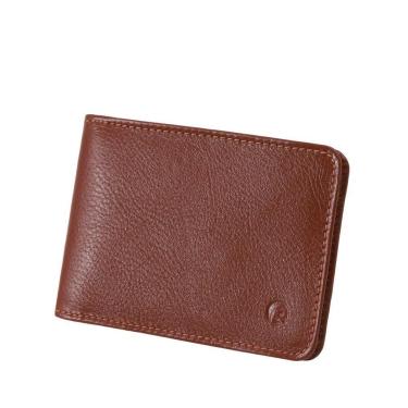 Imagem de Carteira de Couro Proteção Antifurto RFID Couro50 656-Masculino