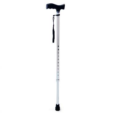 Imagem de Bengala T Bastão com Altura Regulável até 90 Kg D8 Dellamed