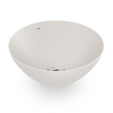 Imagem de Cuba de Apoio Redonda sem Mesa 350 Platinum P1 Incepa Beige