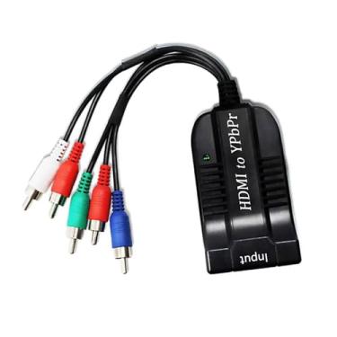 Imagem de MOOKEENONE Conversor de componentes HDMI para YPbPR, conversor adaptador de vídeo YPbPr e conversor de áudio R/L