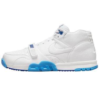 Imagem de Nike T nis de basquete masculino Air Trainer 1, Branco/branco-azul universit rio, 10.5