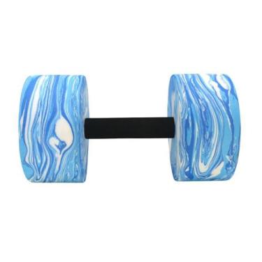 Imagem de Amagogo Haltere aquático, barra de mão, halteres de exercício aquático de resistência leve, haltere de piscina, barra de natação, para piscina, adultos