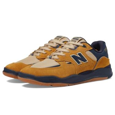 Imagem de New Balance Unissex adulto 1010 - Tiago Lemos, Trigo/azul-marinho, 9.5 Women/8 Men