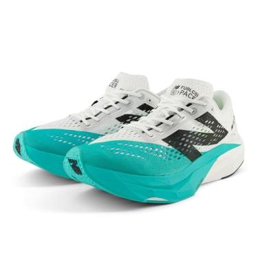 Imagem de New Balance FuelCell Supercomp Pacer V2 Tênis masculino, Cyber Jade/branco, 38