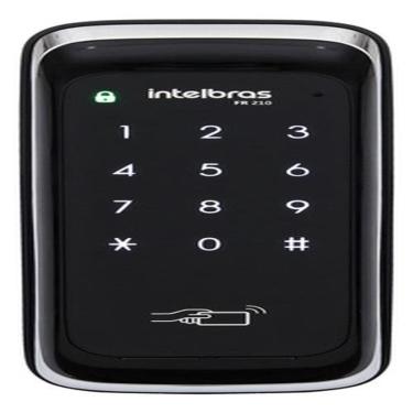 Imagem de Fechadura Eletrônica Digital Sobrepor Cartão Senha Intelbras