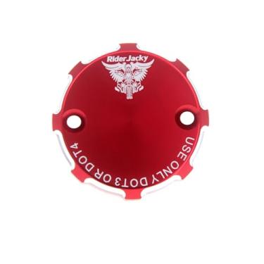 Imagem de Para Ducati HYPERMOTARD 1100 EVO SP/S 821 939 950|MONSTER 1000 1200 900 937 S2R S4R|MULTISTRADA 1200 Enduro S GT Pikes Peak Touring 1260 Tampa do reservatório de fluido de freio dianteiro (vermelho)